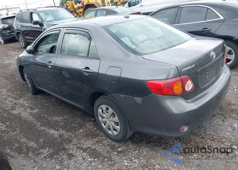 2010 Toyota Corolla Le из США, поврежденный, VIN JTDBU4EE6A9099347